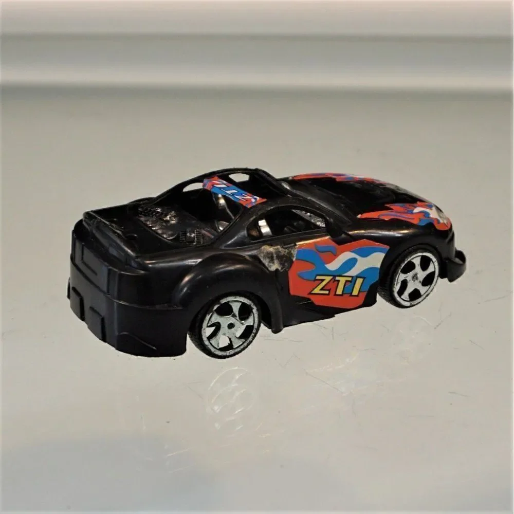 Colorful ZTI Pullback Mini Toy Plastic Car Loose